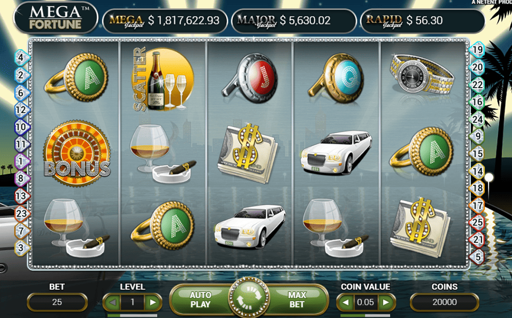 Mega Fortune slot