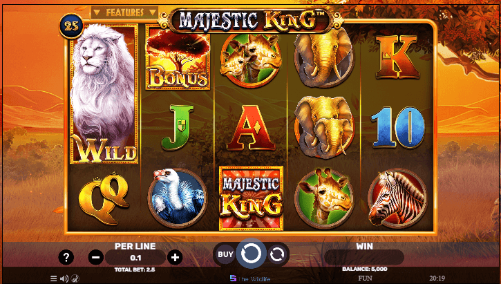 majestic king demo