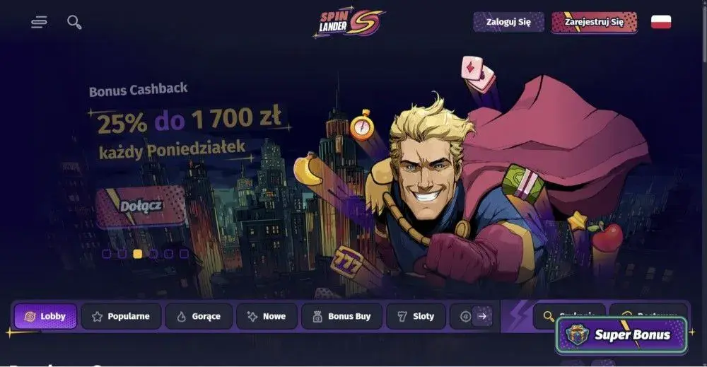 spinlander casino